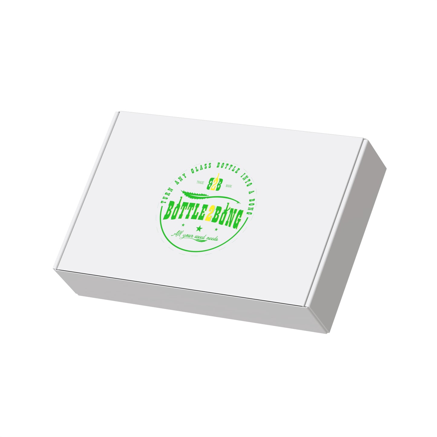 bottle bong kit packaging with reusable components