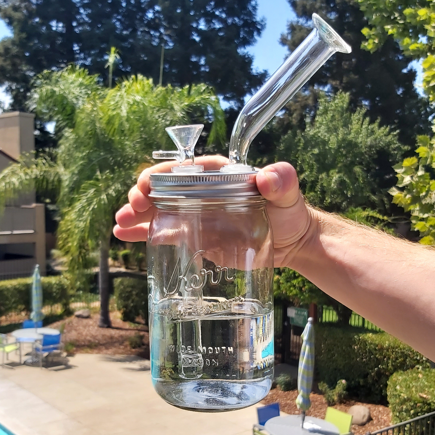 DIY Mason Jar Bong Kit