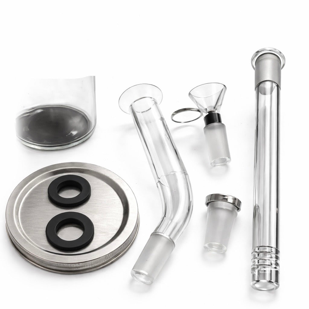 DIY Mason Jar Bong Kit