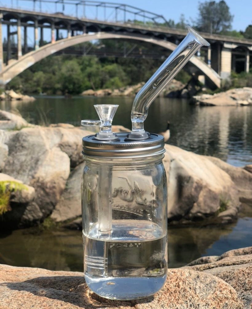 Mason Jar Bong Kit